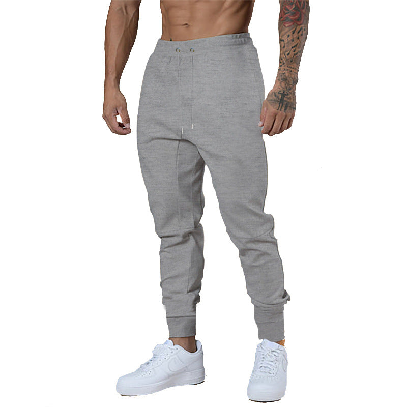 Herren Slim-Tapered Sweat-Jogger mit elastischem Tunnelzugbund & gerippten Knöchelbündchen EB