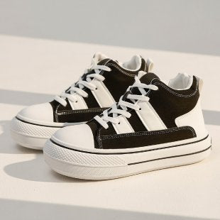 Damen Hohe Sneakers mit trendigen Kontrastelementen EB
