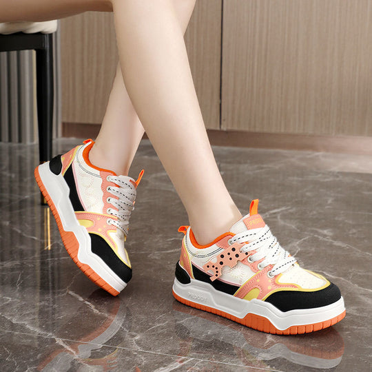 Damen Sportliche Sneaker mit komfortabler Dämpfung und atmungsaktiver Obermaterialstruktur EB