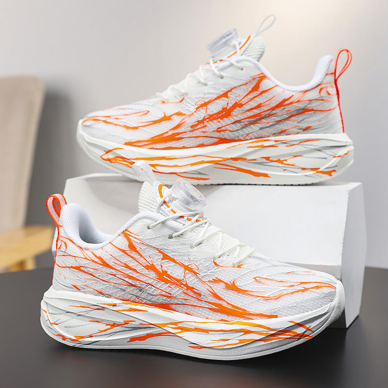 Unisex auffällige Plateau-Sneaker mit Schnelljustier-System und skulpturierter Wellenlaufsohle EB