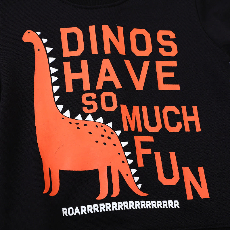 Jungen Sweatshirt mit coolem Dinosaurier-Design EB