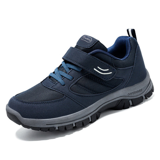 Damen Sportliche und atmungsaktive Sneakers mit Klettverschluss EB