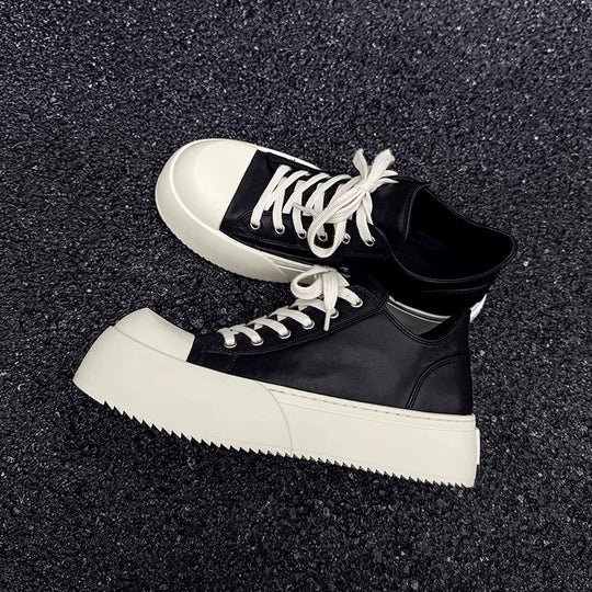 Damen Hohe Sneaker mit trendiger Plateausohle und strapazierfähigem Obermaterial EB