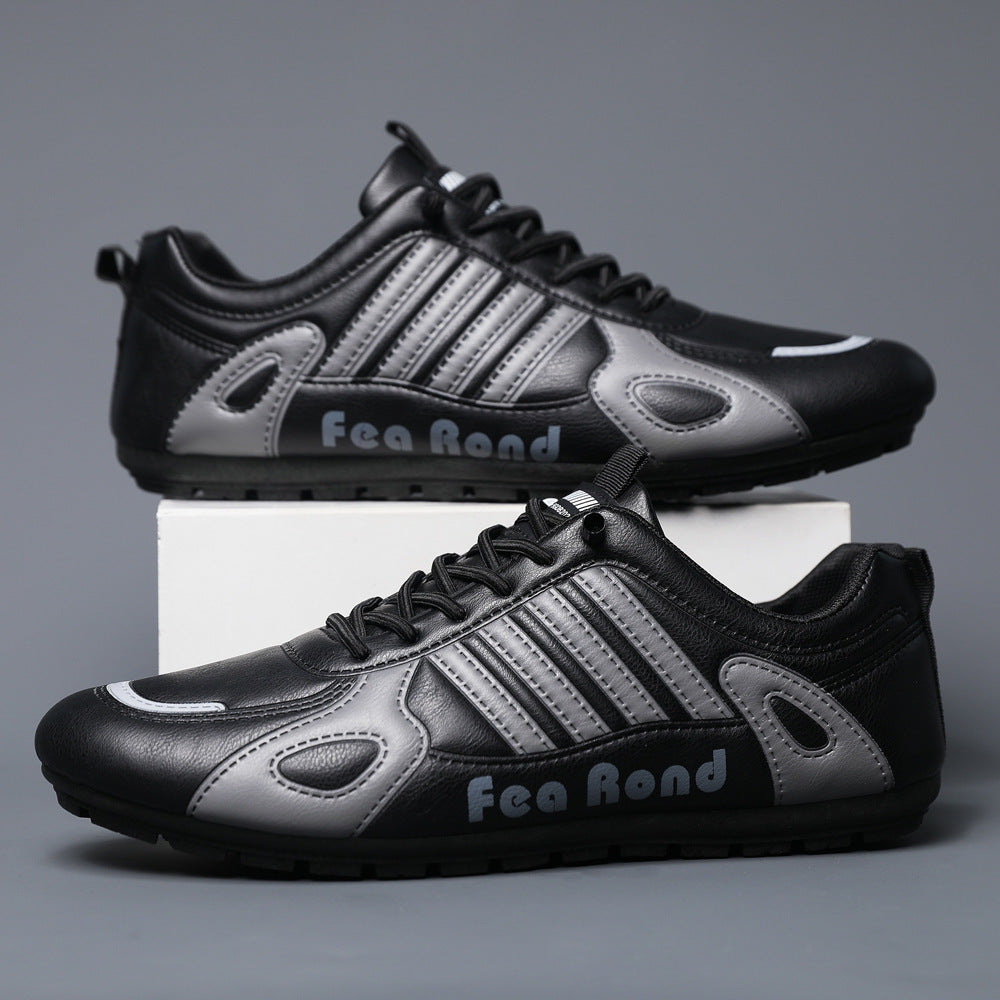 Damen Sportliche Freizeitfußballschuhe mit rutschfester Sohle und atmungsaktiver Obermaterialstruktur EB