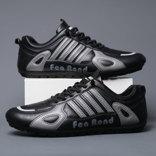 Damen Sportliche Freizeitfußballschuhe mit rutschfester Sohle und atmungsaktiver Obermaterialstruktur EB