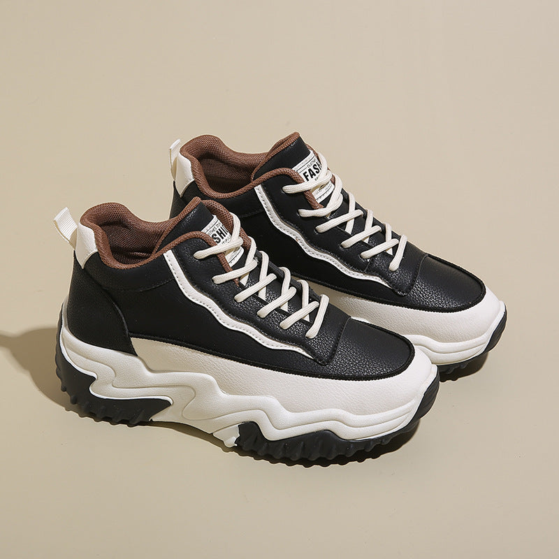Damen Sportliche High-Top Sneakers mit rutschfester Sohle und ergonomischer Dämpfung EB