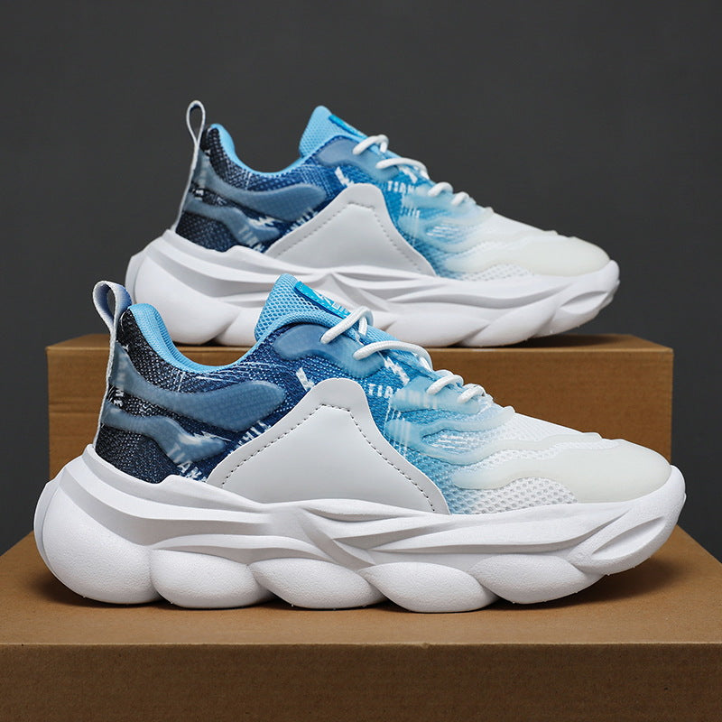 Damen Sportliche Chunky Sneakers mit atmungsaktivem Obermaterial und innovativem Dämpfungssystem EB