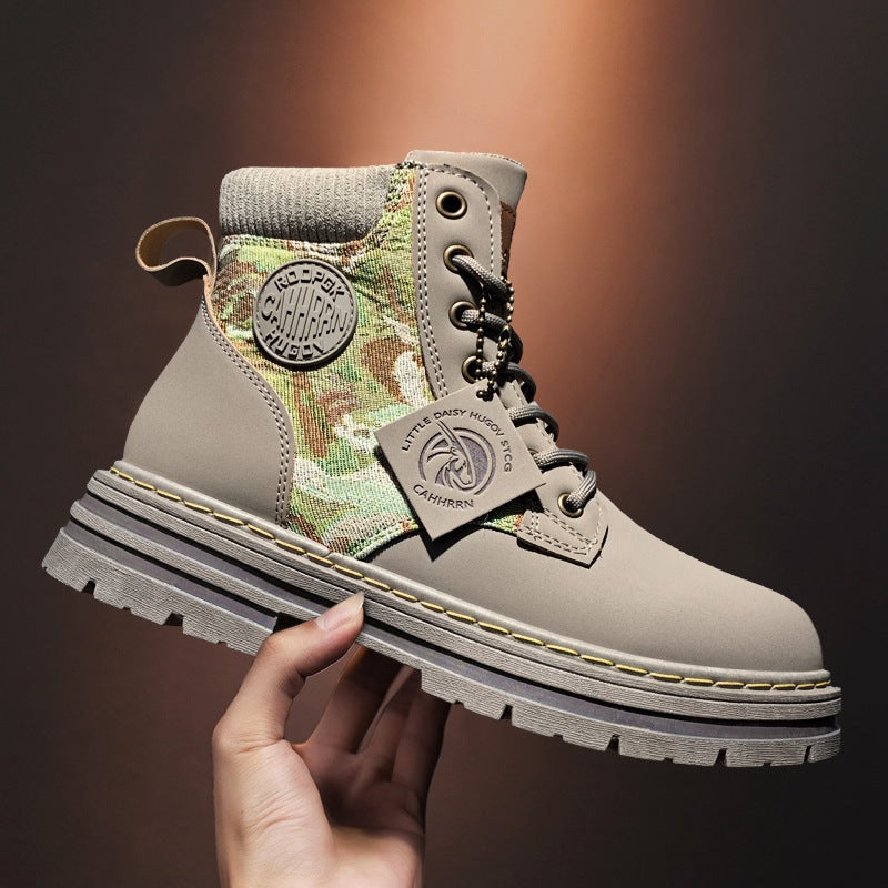 Herren modische und robuste Wanderschuhe mit rutschfester Sohle EB