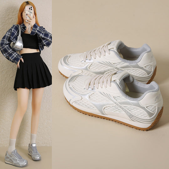 Damen Atmungsaktive Freizeitsneaker mit rutschfester Laufsohle und flexiblem Obermaterial EB