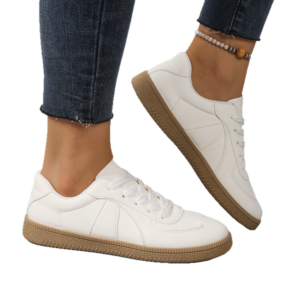 Damen Sneaker mit sportlichem Design und strapazierfähiger Gummisohle EB