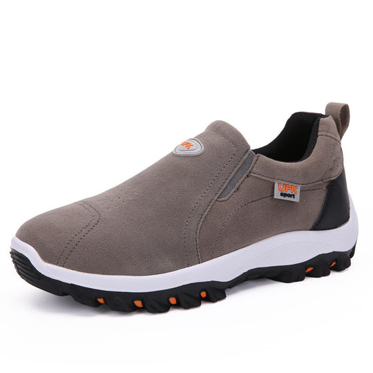 Damen Slip-On Sport Sneakers mit rutschfester Sohle und atmungsaktivem Obermaterial EB