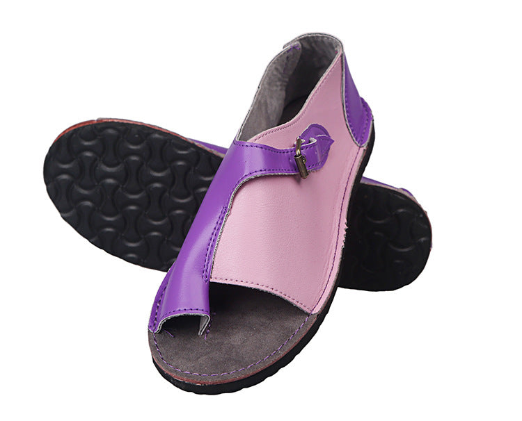 Damen Freizeitsandalen mit verstellbarem Riemen und anatomischem Fußbett EB