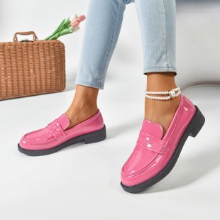 Damen modische Slipper mit trendigem Glanz und rutschfester Sohle EB