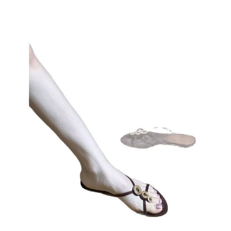 Damen elegante Plateau-Sandaletten mit Schmuckdetails EB
