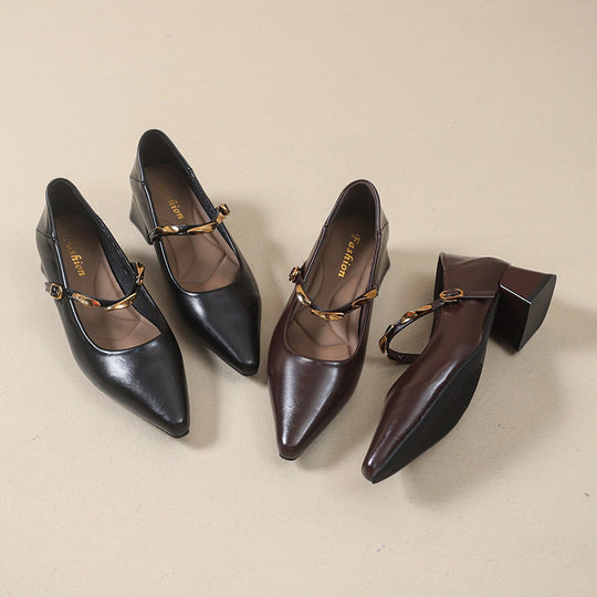 Damen elegante Slingback-Pumps EB