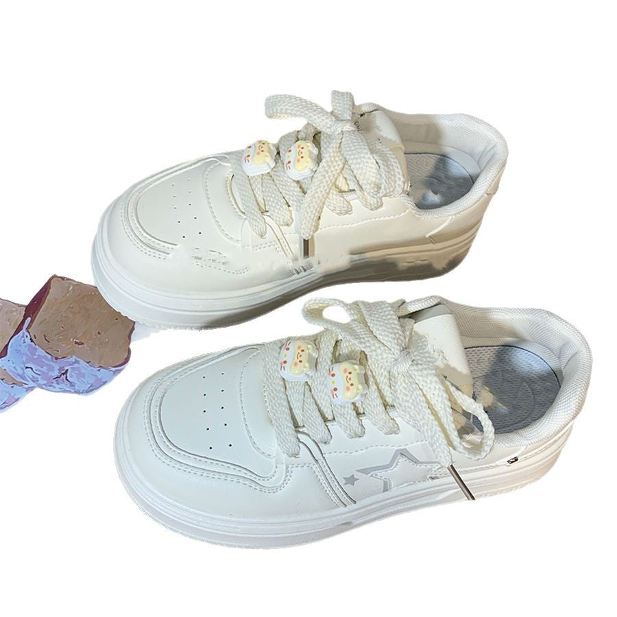 Damen Plateau-Sneaker mit individuell gestaltbaren Schnürsenkeln EB