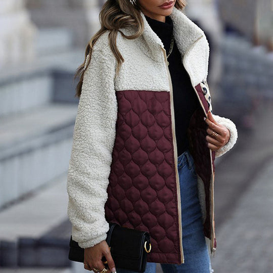 EB | Patchwork Plüschmantel