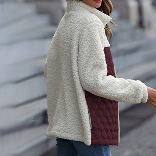 EB | Patchwork Plüschmantel