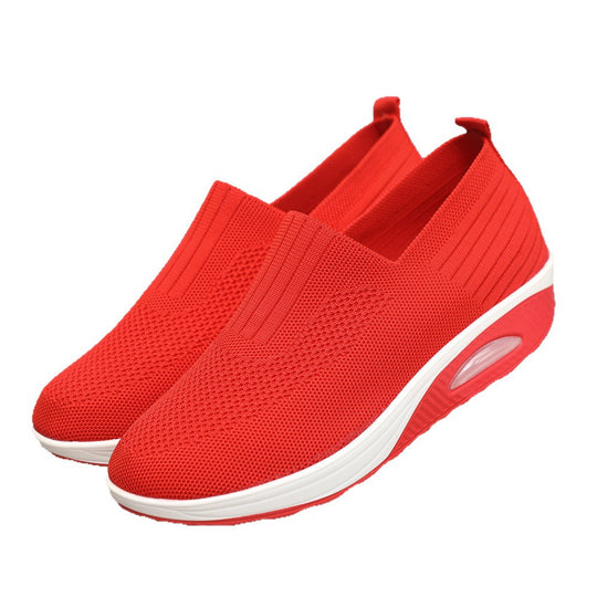 Damen Bequeme und luftige Slip-On Sneaker mit Dämpfungstechnologie EB