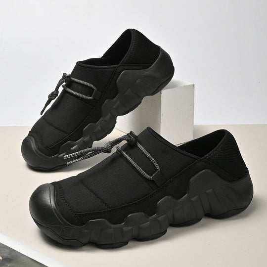 Damen Bequeme Freizeit-Schuhe mit elastischen Schnürsenkeln EB