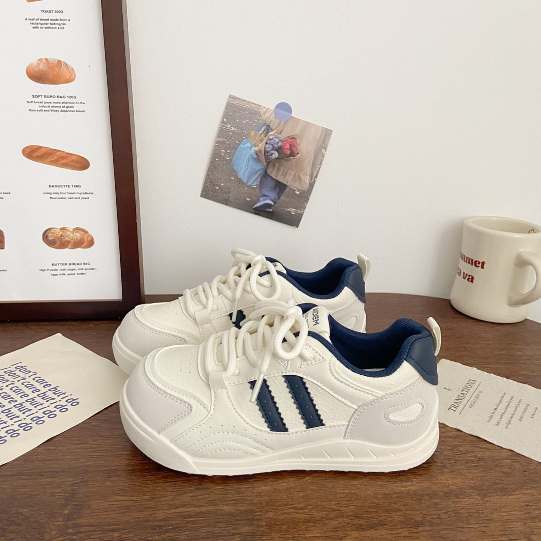 Damen Sportliche Sneakers mit atmungsaktiver Laufsohle und modischem Obermaterial EB