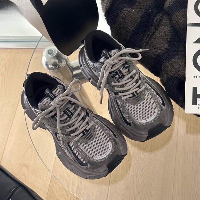 Damen Sportliche Sneakers mit atmungsaktivem Obermaterial und ergonomischer Dämpfung EB