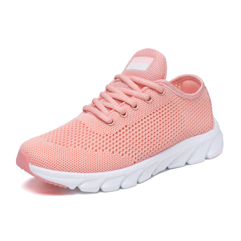 Damen atmungsaktive Freizeitsneaker mit flexibler Sohle EB