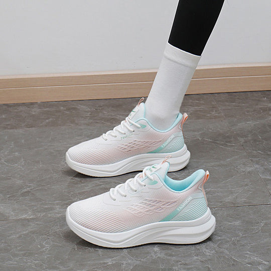 Damen Sportliche Lauf- und Freizeitschuhe mit atmungsaktivem Obermaterial EB