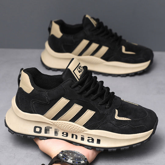 Damen Sportliche Lifestyle Sneakers mit verstärkter Dämpfung und rutschfester Sohle EB
