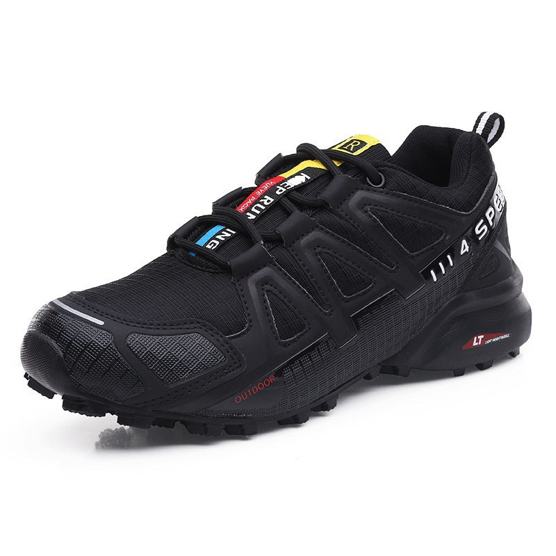 Damen Outdoor-Laufschuhe mit rutschfester Profilsohle und atmungsaktivem Obermaterial EB