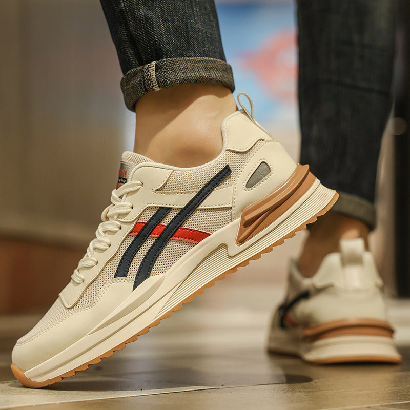 Damen Sport Sneakers mit atmungsaktiver Mesh-Oberfläche und dämpfender Sohle EB