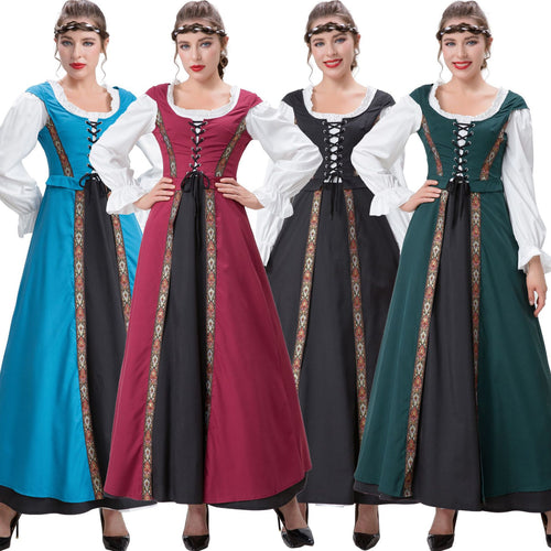Damen Trachtenkleid mit kunstvollen Verzierungen und romantischem Schnitt EB