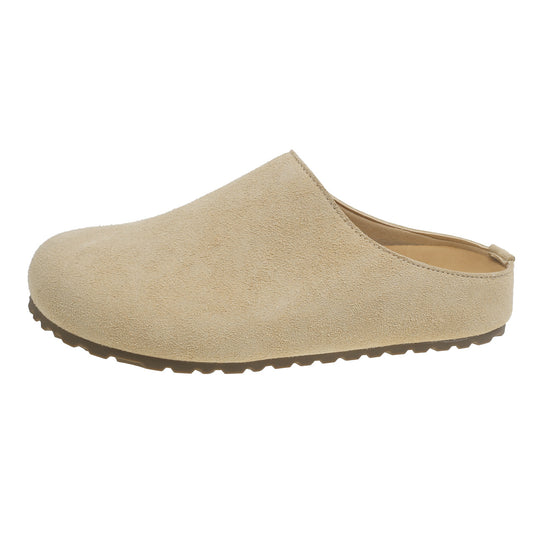 Damen Clogs aus hochwertigem Wildleder mit ergonomischem Fußbett EB