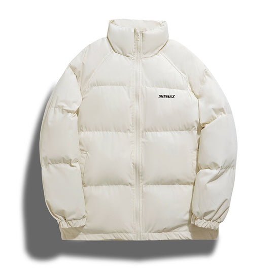 Damen isolierte Pufferjacke mit hochabschließendem Kragen und strukturiertem Steppmuster EB