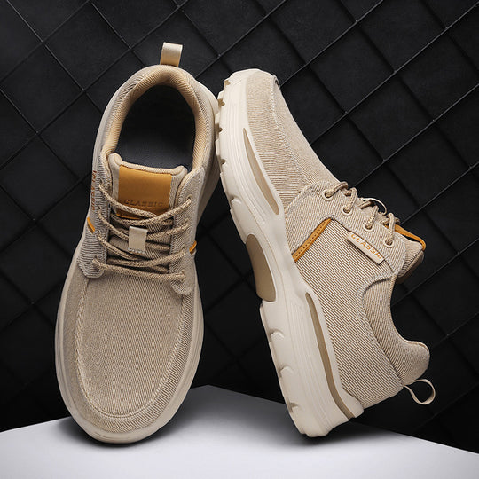 Damen Sportliche Sneaker mit atmungsaktivem Obermaterial und rutschfester Sohle EB