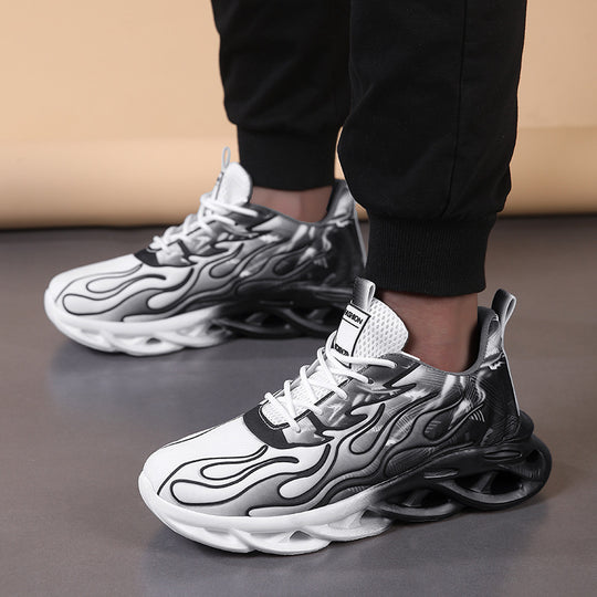 Damen Sportliche Sneakers mit innovativem Design und atmungsaktiver Struktur EB