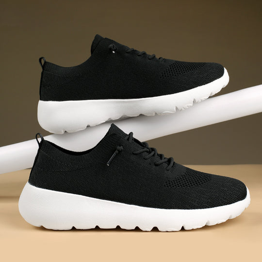 Damen Sportliche Lauf-Sneaker mit atmungsaktivem Obermaterial und stoßdämpfender Sohle EB