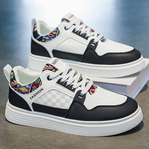 Damen Stylische Sneaker mit einzigartigem Geometrischen Design EB