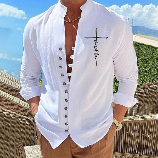 Herren luftige Hemdbluse EB