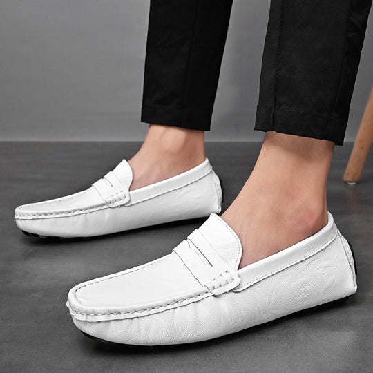 Damen Mokassins aus hochwertigem Leder mit flexiblem Sohlenprofil EB