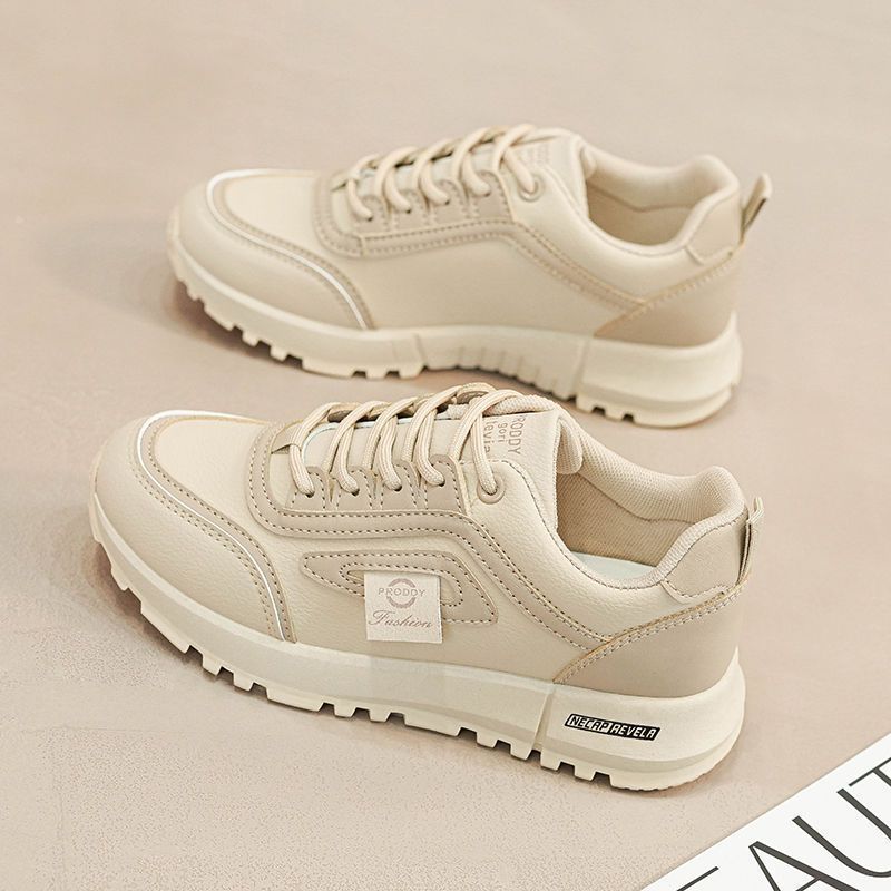Damen sportliche Sneakers mit rutschfester Sohle und gepolstertem Innenleben EB