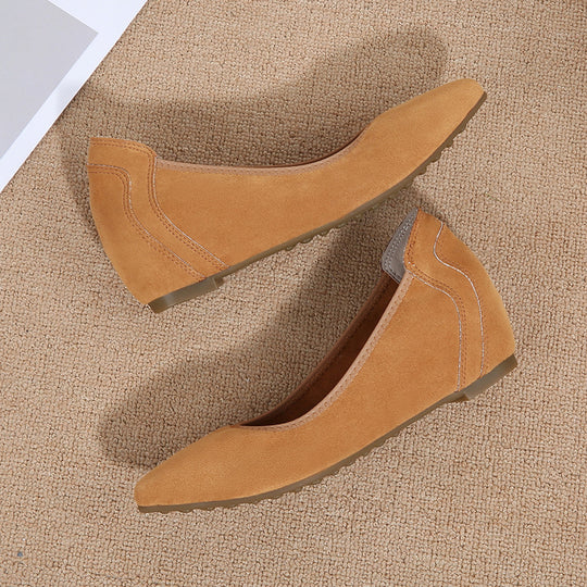 Damen Wedges Ballerinas mit bequemer Sohle und elegantem Design EB