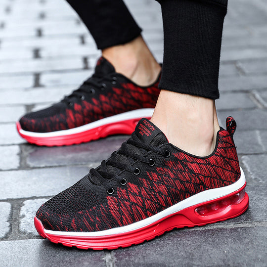 Damen Leistungsfähige Laufschuhe mit atmungsaktivem Mesh-Obermaterial und dämpfender Sohle EB