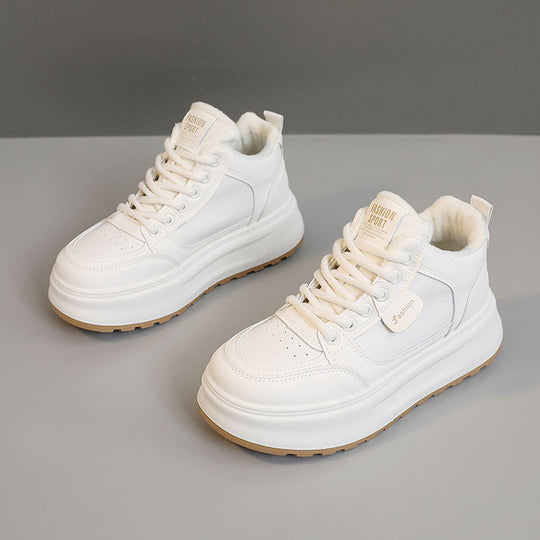 Damen stilvolle Sneakers mit gepolstertem Innenfutter und rutschfester Sohle EB