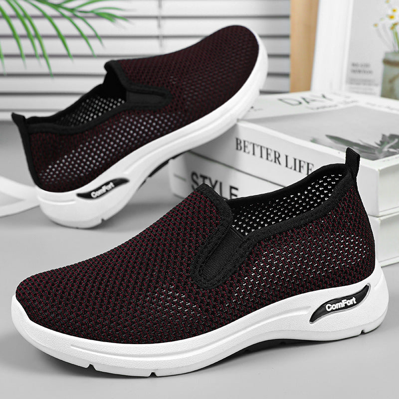 Damen Atmungsaktive Slip-On Sneakers mit ergonomischem Komfort EB