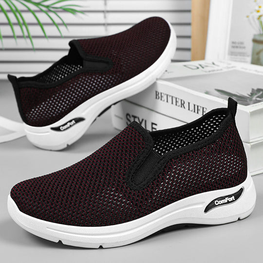 Damen Atmungsaktive Slip-On Sneakers mit ergonomischem Komfort EB