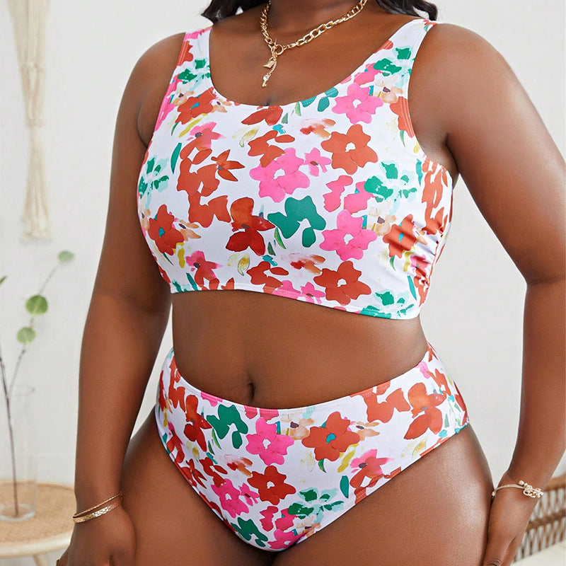 Damen Modische Bikini-Set mit sportlichem Oberteil EB