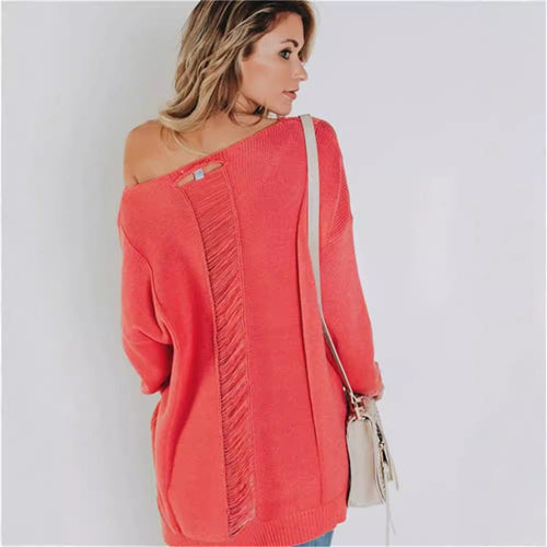 EB | Strickpullover Übergröße Passform V-Ausschnitt Texturiertes Wolle Brusttasche