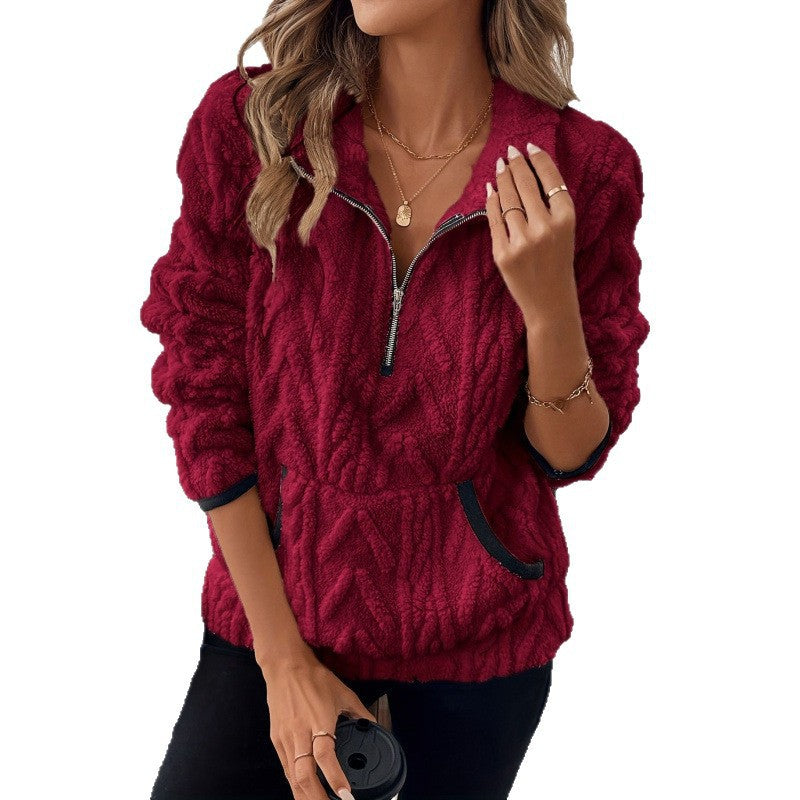 Damen Fleece Pullover EB