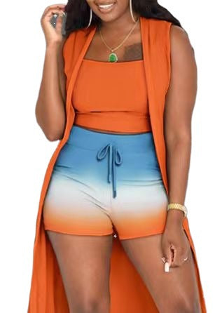 Damen Jumpsuit mit asymmetrischem Schnitt und animalischem Design EB
